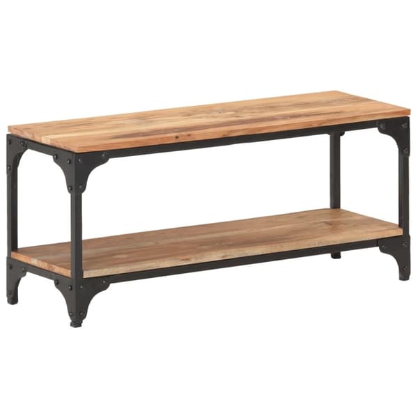 Soffbord 90x30x40 cm massivt akaciaträ