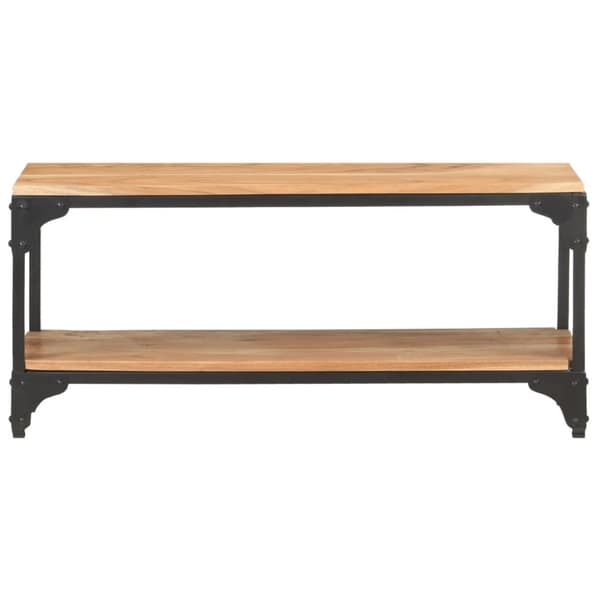 Soffbord 90x30x40 cm massivt akaciaträ