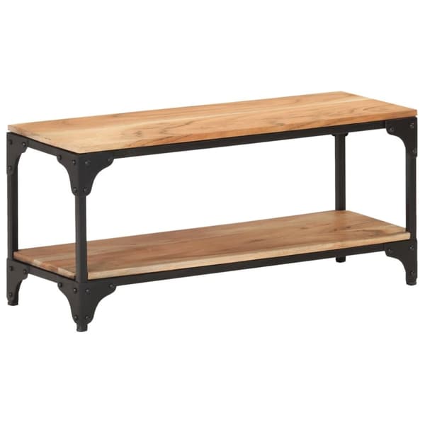 Soffbord 90x30x40 cm massivt akaciaträ