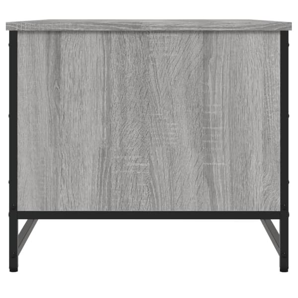 Soffbord grå sonoma 85,5x51x45 cm konstruerat trä