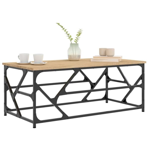 Soffbord Sonoma ek 100x50x40 cm konstruerat trä