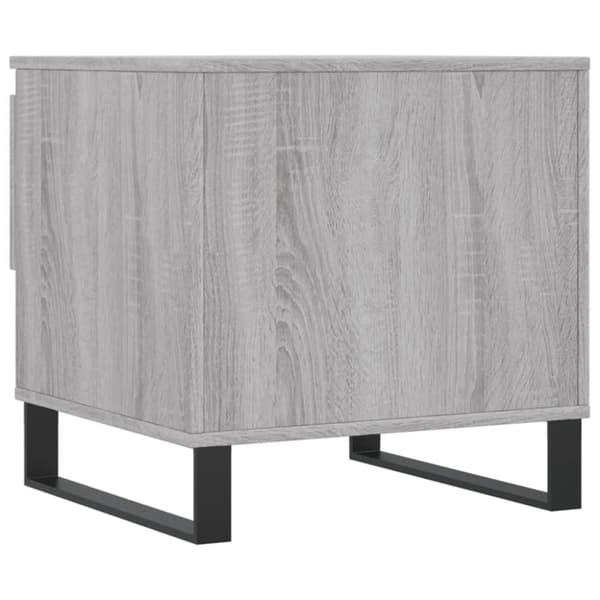 sofaborde 2 stk. 50x46x50 cm konstrueret træ grå sonoma-eg