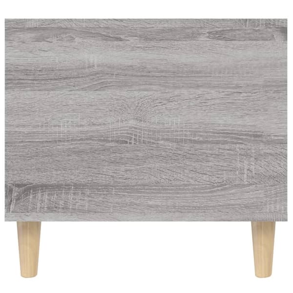 Soffbord grå sonoma 90x49x45 cm konstruerat trä
