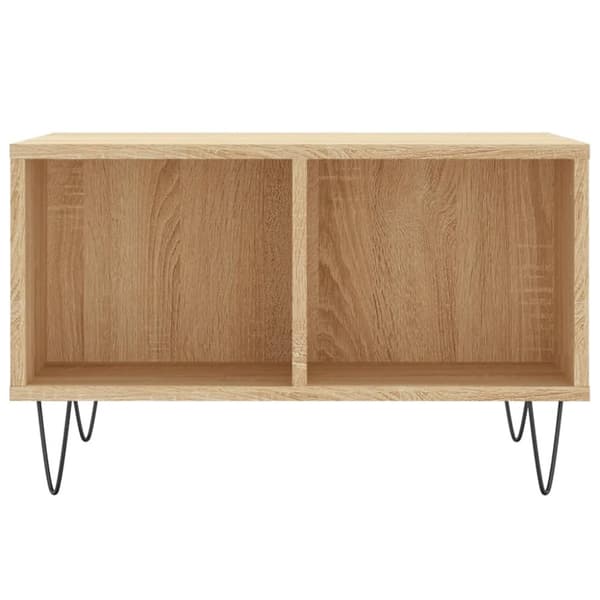 Soffbord sonoma-ek 60x50x36,5 cm konstruerat trä