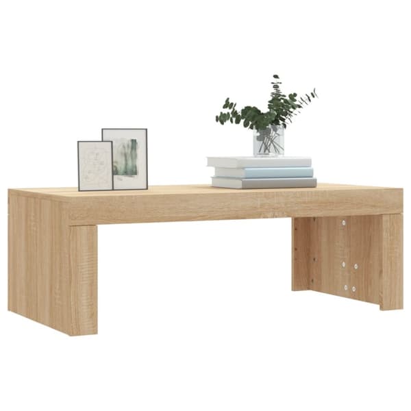 Soffbord sonoma-ek 102x50x36 cm konstruerat trä