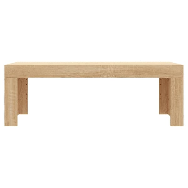 Soffbord sonoma-ek 102x50x36 cm konstruerat trä