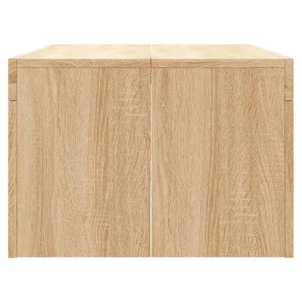 Soffbord sonoma-ek 102x50x36 cm konstruerat trä
