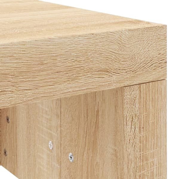 Soffbord sonoma-ek 102x50x36 cm konstruerat trä