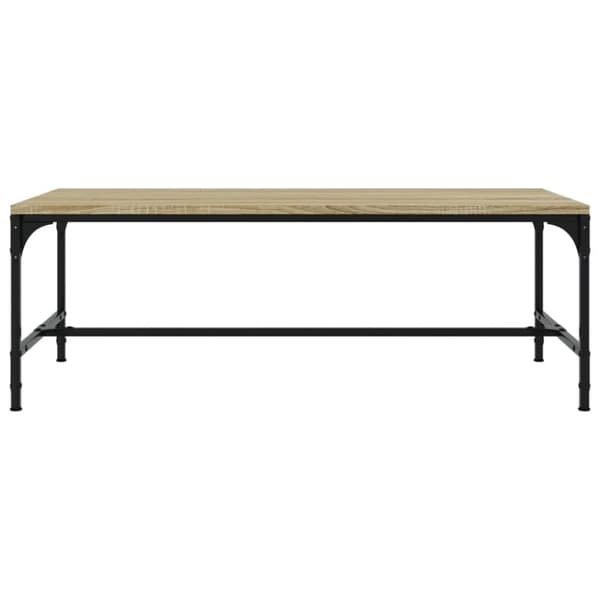 Soffbord sonoma-ek 100x50x35 cm konstruerat trä