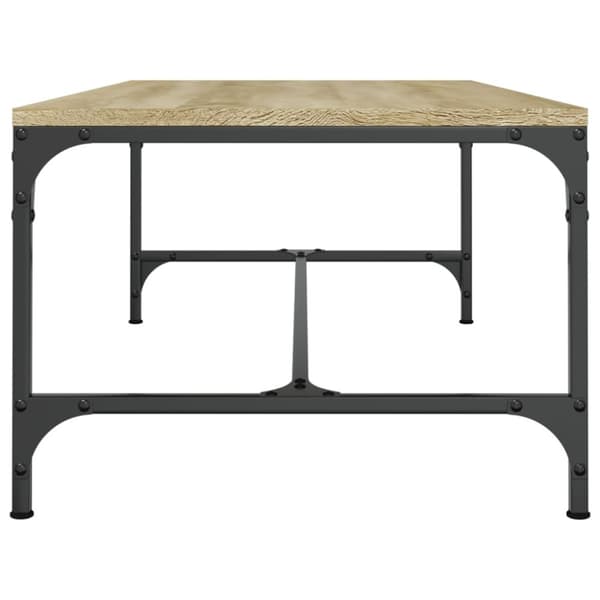 Soffbord sonoma-ek 100x50x35 cm konstruerat trä