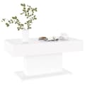 Miniatyrbillede 3 af 6: sofabord 96x50x45 cm spånplade hvid