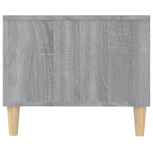 Soffbord grå sonoma 102x50x40 cm konstruerat trä