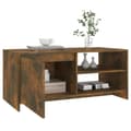 Miniatyrbillede 4 af 9: sofabord 102x50x45 cm konstrueret træ røget egetræsfarve