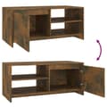 Miniatyrbillede 8 af 9: sofabord 102x50x45 cm konstrueret træ røget egetræsfarve