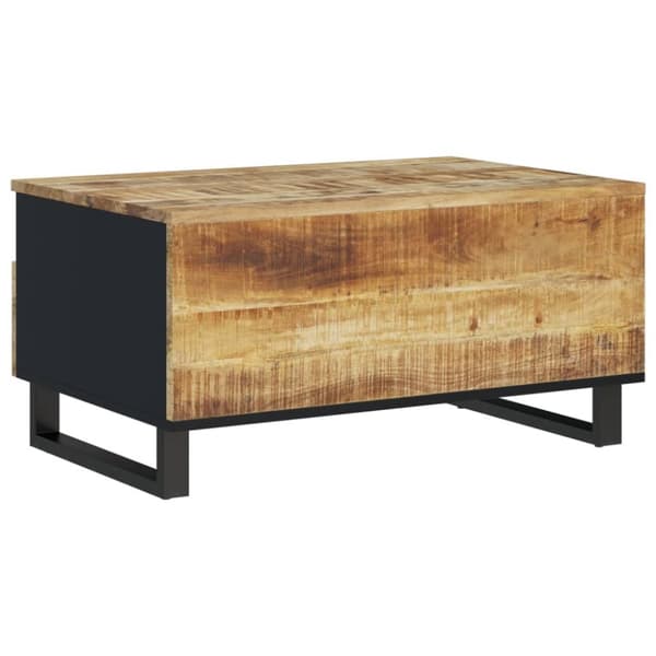 Sohvapöytä 80x54x40 cm täysi mangopuu ja tekninen puu