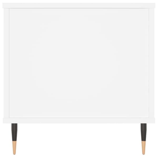 Soffbord vit 90x44,5x45 cm konstruerat trä