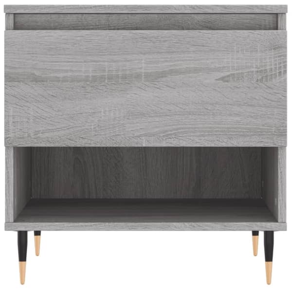 Sohvapöydät 2 kpl harmaa Sonoma 50x46x50 cm tekninen puu