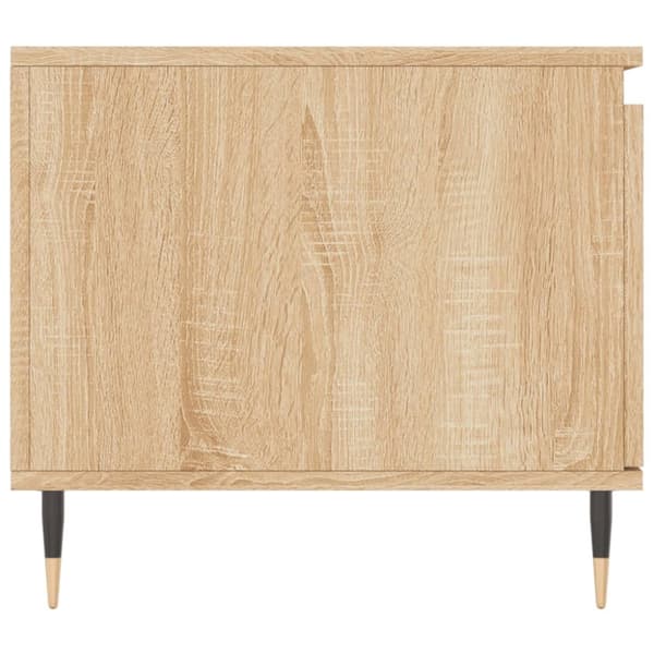 Soffbord sonoma-ek 100x50x45 cm konstruerat trä