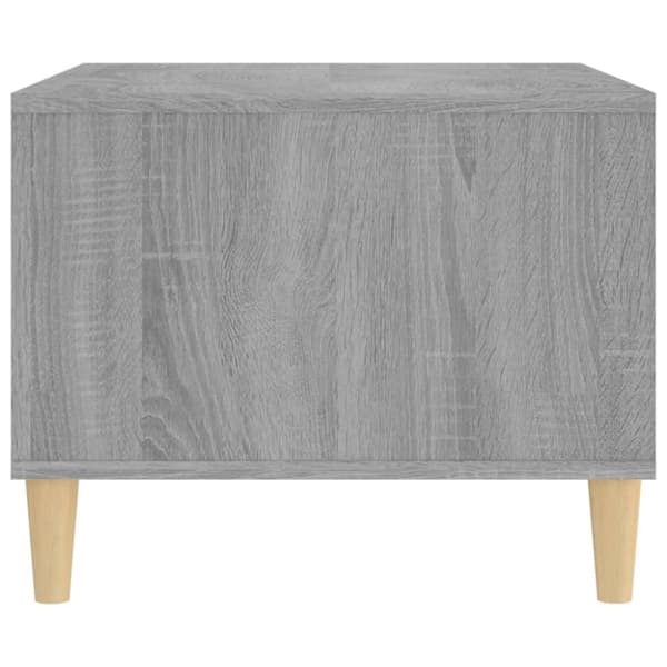 sofabord 60x50x40 cm konstrueret træ grå sonoma-eg
