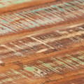 Miniatyrbild 3 av 9: Soffbord vit 68x68x30 cm massivt återvunnet trä