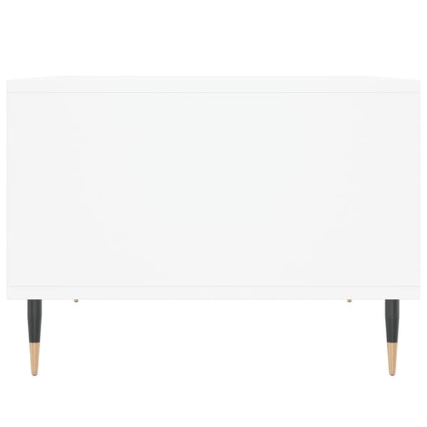 Soffbord vit 60x50x36,5 cm konstruerat trä