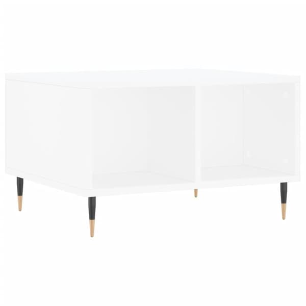 Soffbord vit 60x50x36,5 cm konstruerat trä