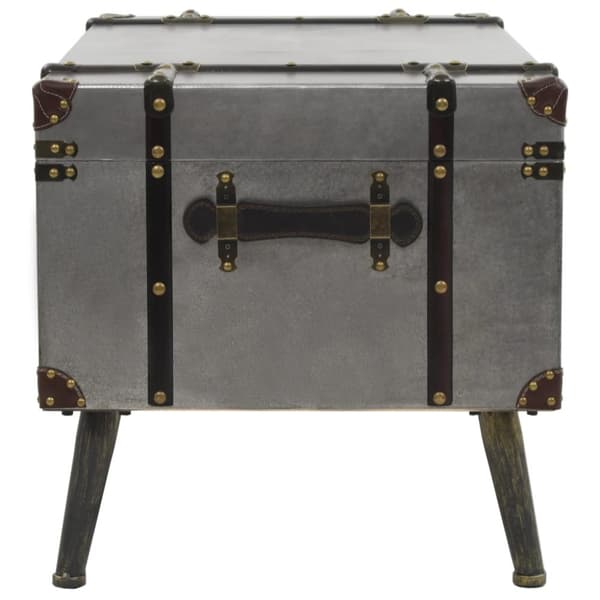 Soffbord MDF och aluminium 102x51x47,5 cm