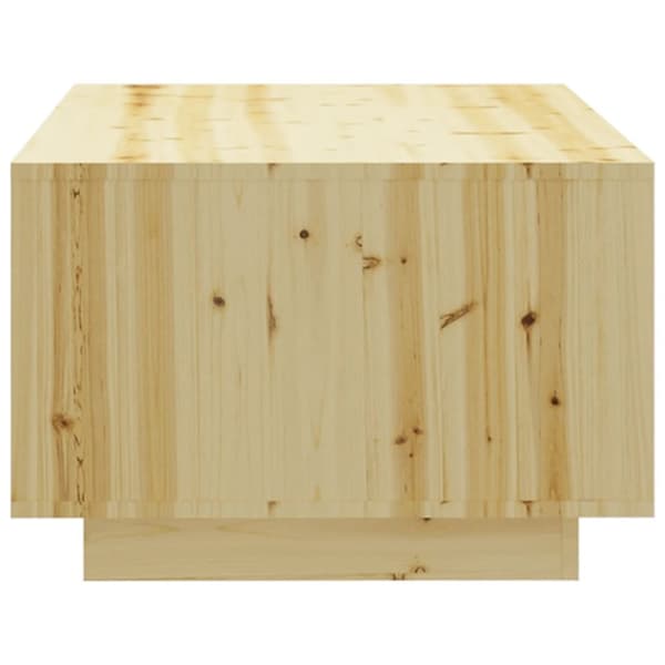 Soffbord 110x50x33,5 cm massivt granträ