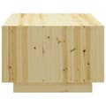 Miniatyrbild 6 av 10: Soffbord 110x50x33,5 cm massivt granträ