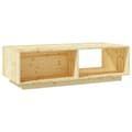 Miniatyrbild 7 av 10: Soffbord 110x50x33,5 cm massivt granträ