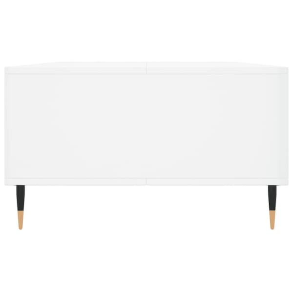 Soffbord vit högglans 104x60x35 cm konstruerat trä
