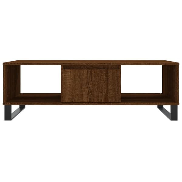 Soffbord Brun ek 104x60x35 cm konstruerat trä