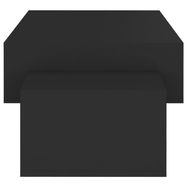 sofabord 105x55x32 cm konstrueret træ sort