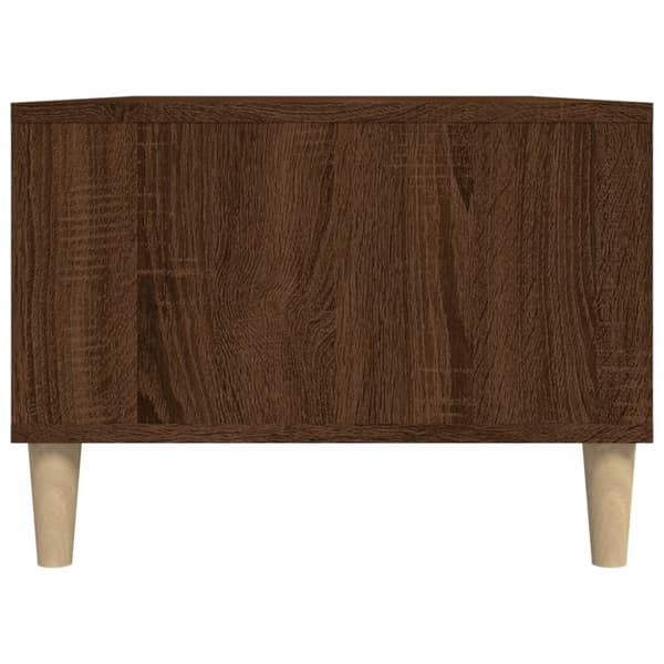Soffbord brun ek 90x50x36,5 cm konstruerat trä
