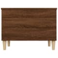 Miniatyrbillede 7 af 10: sofabord 60x44,5x45 cm konstrueret træ brun egetræsfarve