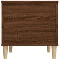 Miniatyrbillede 8 af 10: sofabord 60x44,5x45 cm konstrueret træ brun egetræsfarve