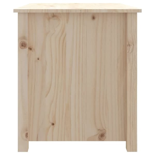 sofabord 71x49x55 cm massivt fyrretræ