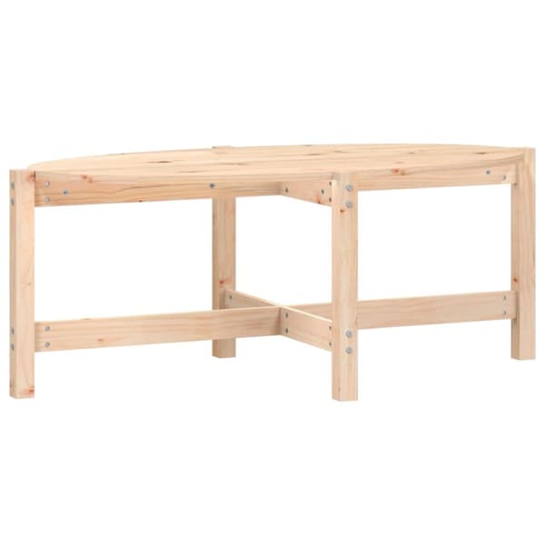 sofabord 118x63x45 cm massivt fyrretræ