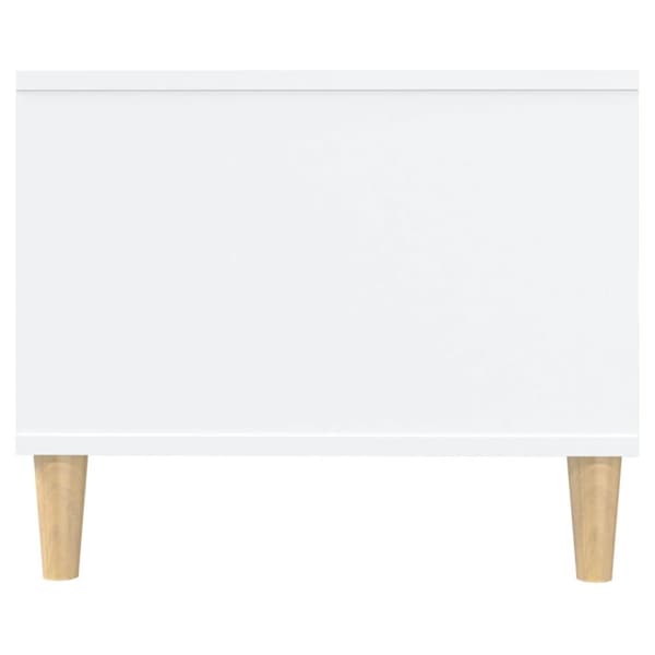 sofabord 102x50x40 cm konstrueret træ hvid