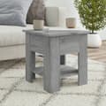 Miniatyrbillede 1 af 6: sofabord 40x40x42 cm konstrueret træ sonoma-eg