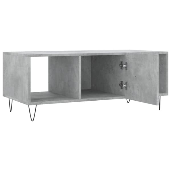sofabord 102x50x40 cm konstrueret træ betongrå