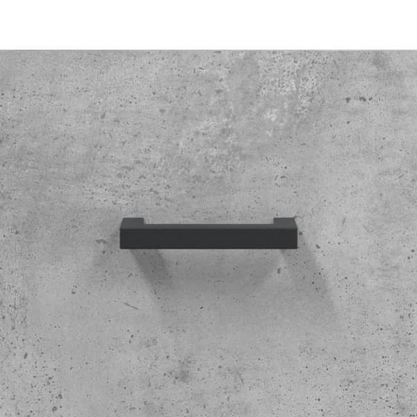 Soffbord betonggrå 90x50x40 cm konstruerat trä