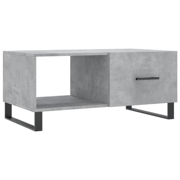 sofabord 90x50x40 cm konstrueret træ betongrå