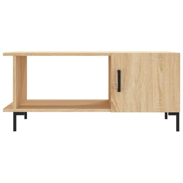 Soffbord sonoma-ek 90x50x40 cm konstruerat trä