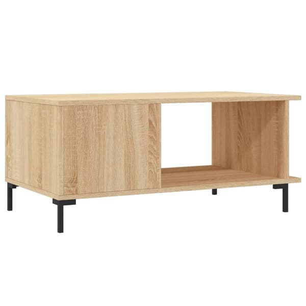 Soffbord sonoma-ek 90x50x40 cm konstruerat trä