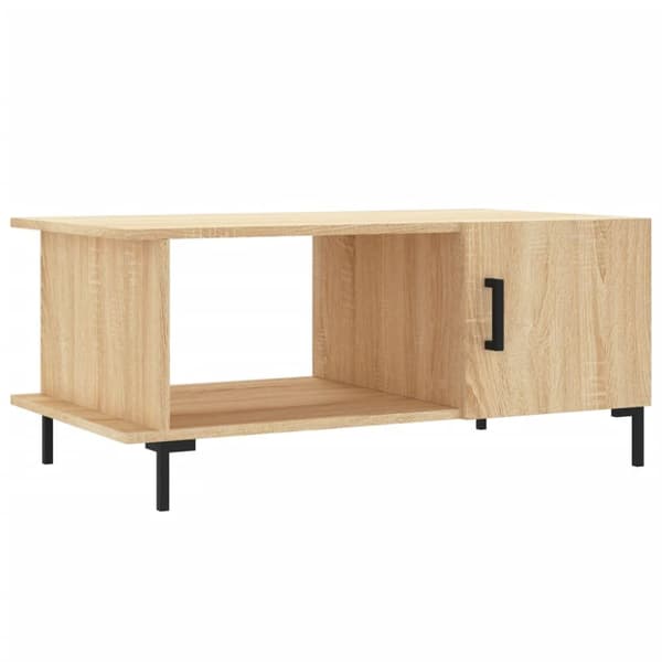 Soffbord sonoma-ek 90x50x40 cm konstruerat trä