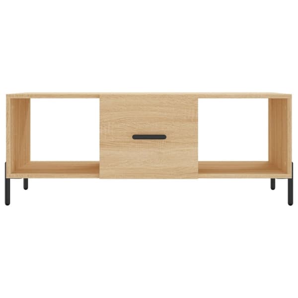 Soffbord sonoma-ek 102x50x40 cm konstruerat trä
