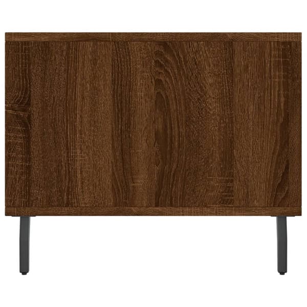 Soffbord brun ek 90x50x40 cm konstruerat trä