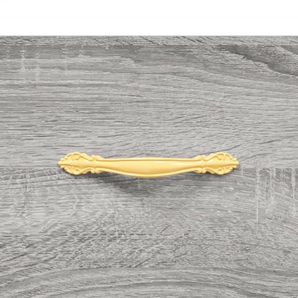 Soffbord grå sonoma 102x50x40 cm konstruerat trä