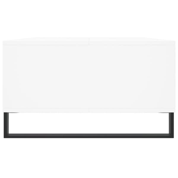 Soffbord vit 104x60x35 cm konstruerat trä